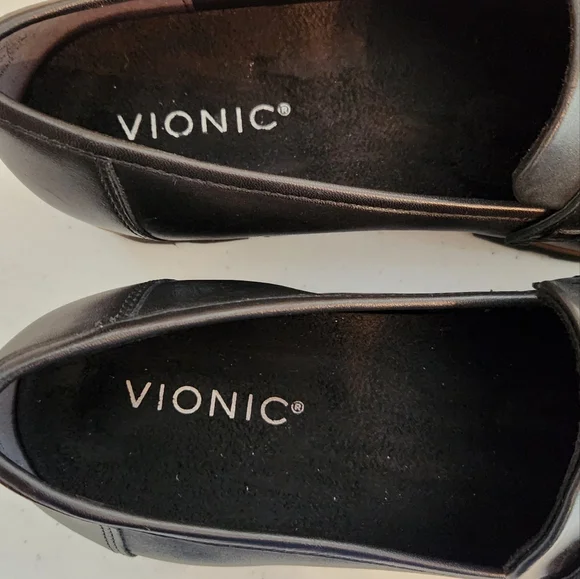 Vionic Cheryll II Black Chunky Loafer Size 8 - Picture 9 of 11